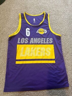 NBA Los Angeles Lakers Purple & Yellow Fan Tank